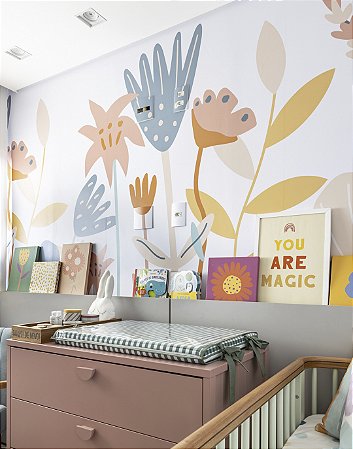 Painel de Parede Botanyca Natureza - Candy