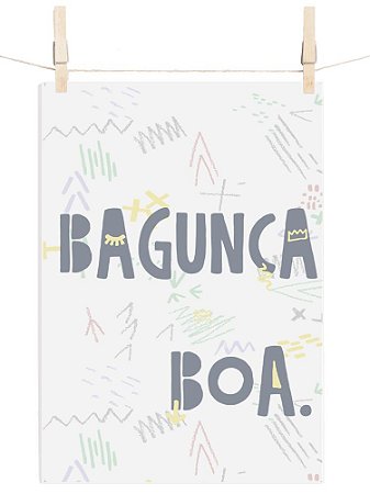 POSTER CANDY BAGUNÇA