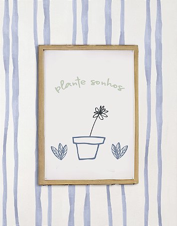 Quadrinho A4 - Selva Plante Sonhos