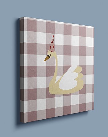 Quadrinho Canvas 25x25 - Mapa do Tesouro - Pata