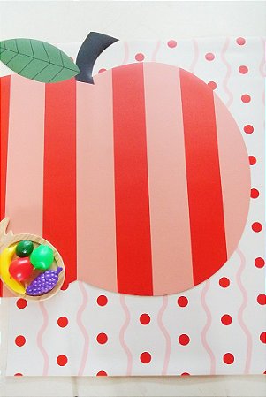 Tapete Playmat Cherry Maçã - 1,00x1,20