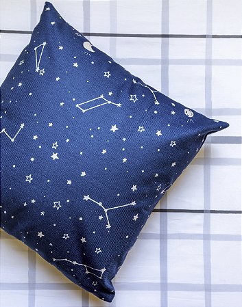 Capa de Almofada 43x43 Mysticona Céu Estrelado