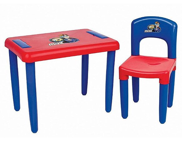 Mesa Com Cadeira Infantil Max - Magic Toys