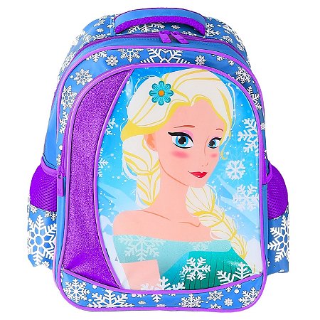 MOCHILA INFANTIL FEMININA PRINCESA FROZEN 15.5" - YEPP - Hello Kids - Sua  Loja de Brinquedos Online