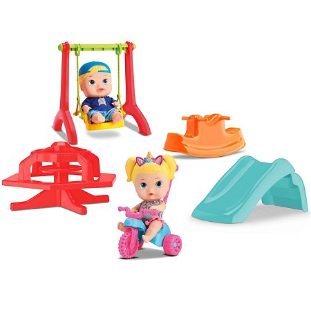 Bonecos little dolls super playground divertoys Clearance