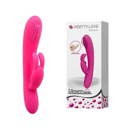 Pretty Love Ulysses Vibrador Duplo Estimulador de Clitóris