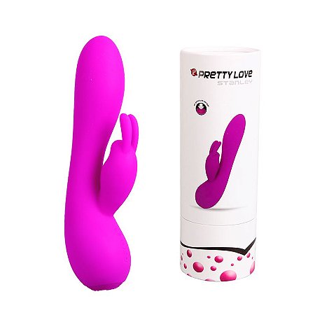 Vibrador Recarregável Em Silicone Com Sensor De Pressão De Ar - Stanley - Pretty Love