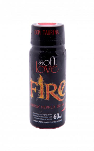 Energético Afrodisíaco Fire Pepper Drink 60ml Soft Love