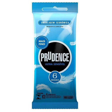 Preservativos Ultra-sensível 6 Unidades Prudence