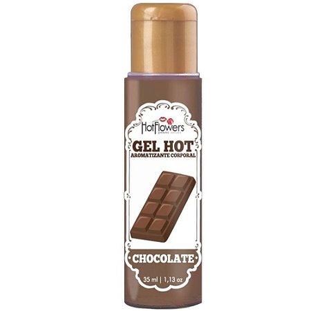 Gel Comestível Hot 35ml Hot Flowers - Chocolate