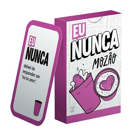 Jogo Eu Nunca Mozão Com 50 Cartas Ext