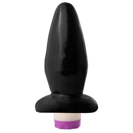 Plug Anal Com Motor 15,8 X 5,3cm Soulsex - Preto