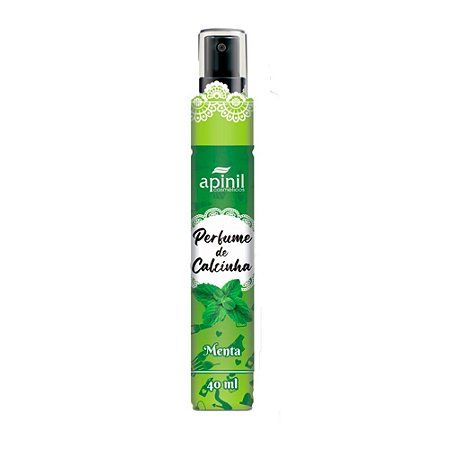 Perfume De Calcinha Aromático 40ml Apinil Cosméticos - Menta