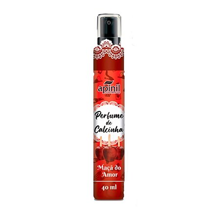 Perfume De Calcinha Aromático 40ml Apinil Cosméticos - Maça Do Amor