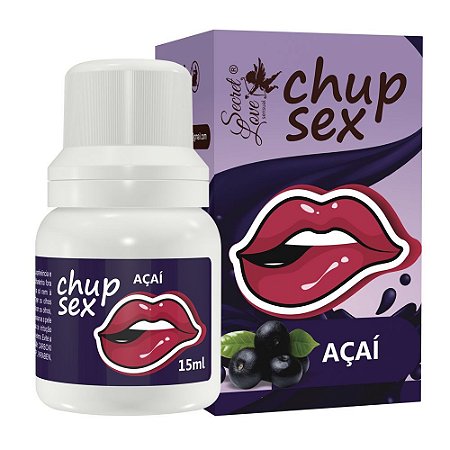Chup Sex Gel Comestível 15ml Segred Love - Açai