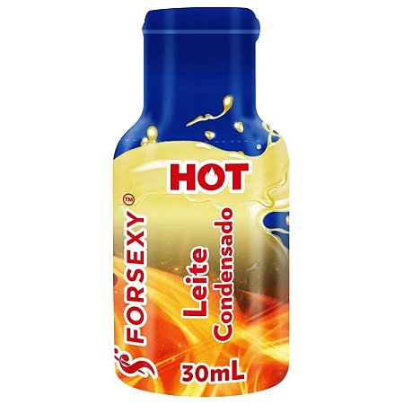 Gel Hot Beijável 30ml For Sexy - Leite Condensado