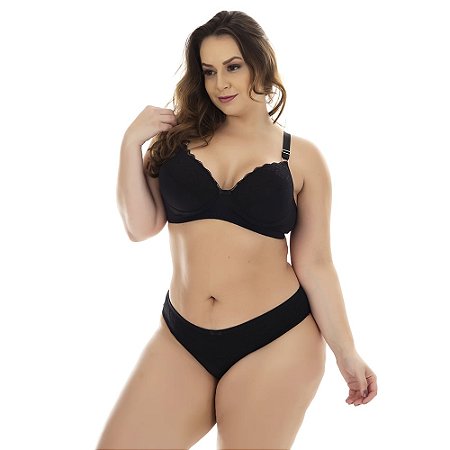 Conjunto Sensual Cris Plus Size Patitex