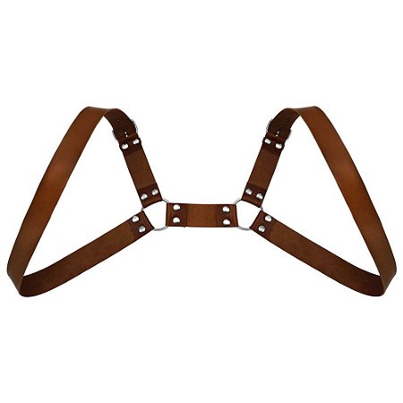 Arreio Anteros Harness Dominatrixxx - Caramelo