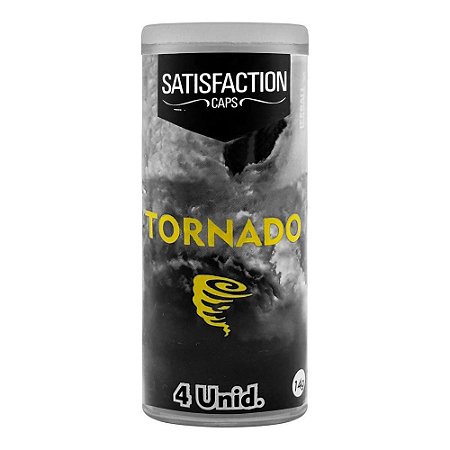 Bolinha Tornado Para Massagem Corporal 4 Unidades Satisfaction Caps
