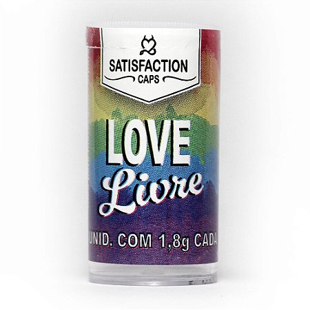 Bolinha Funcional Love Livre 3 Unid Satisfaction Caps