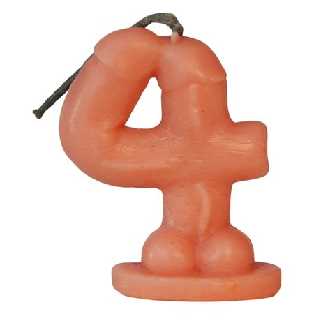 Vela Erótica Número 4 K Toy