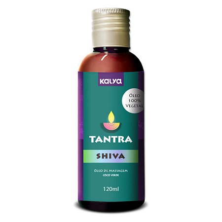 Tantra Shiva 120ml óleo 100% Vegetal Kalya