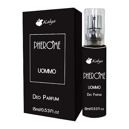 Perfume Com Feromônio Pherome Uommo Masculino 15ml Kalya