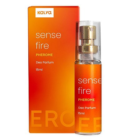 Sense Fire Perfume Com Feromônio Feminino 15ml Kalya
