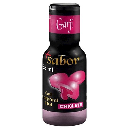 + Sabor Hot Gel Comestível 35ml Garji - Chiclete