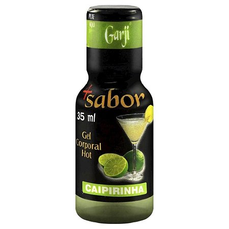 + Sabor Hot Gel Comestível 35ml Garji - Caipirinha