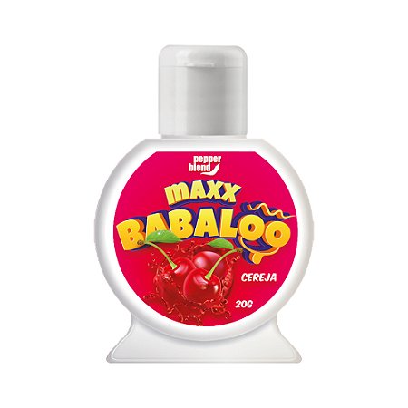 Maxx Babaloo Gel Comestível 20g Pepper Blend - Cereja