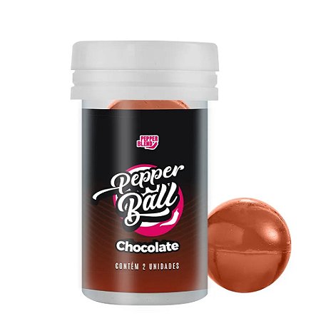 Pepper Ball Bolinha Dupla Beijável Pepper Blend - Chocolate