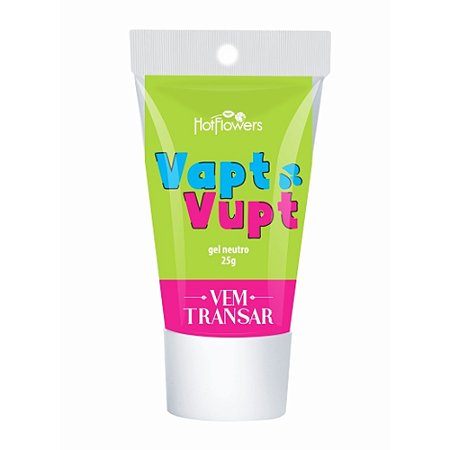 Vapt Vupt Gel Deslizante a Base D'água 25g Hot Flowers