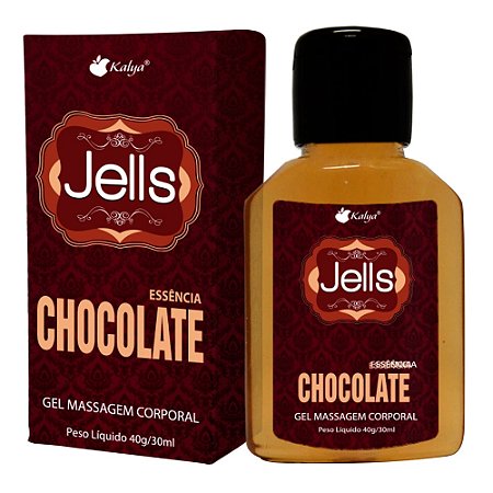 Jells Gel Beijável Hot 30ml Kalya - Chocolate