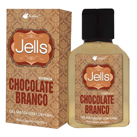 Jells Gel Beijável Hot 30ml Kalya - Chocolate Branco
