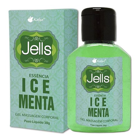 Jells Ice Gel Comestível 38gr Kalya - Ice Menta