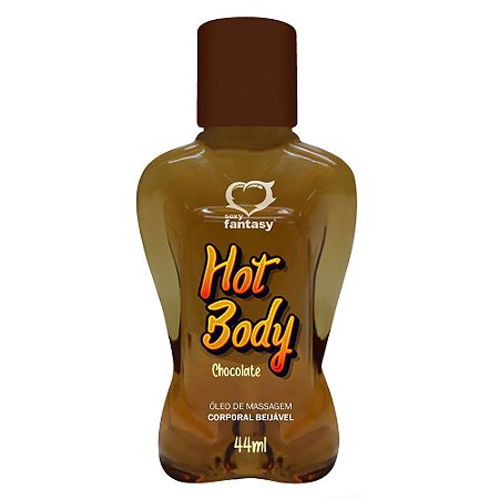 Hot Body óleo De Massagem Corporal Beijável 44ml Sexy Fantasy - Chocolate