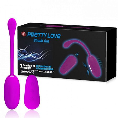 Pretty Love Shock Fun - Vibrador Bullet Recarregável