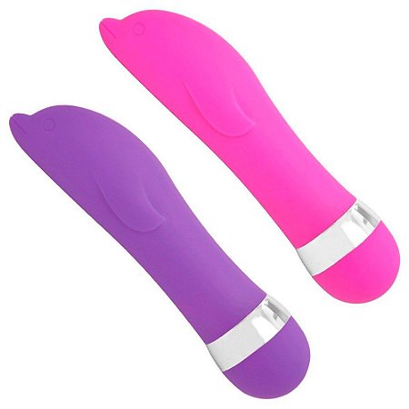 Vibrador Golfinho Ponto G Aveludado