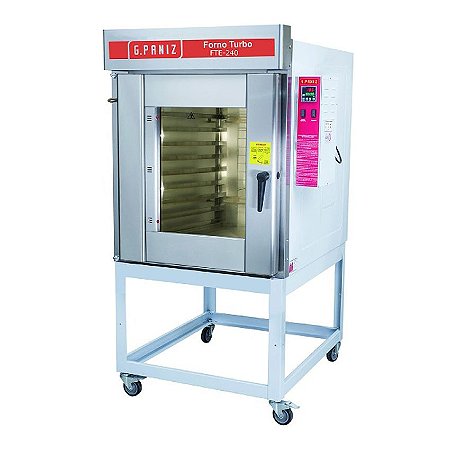 Forno Turbo Elétrico 8 Esteiras FTE 240 GPaniz