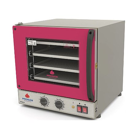 Mini Forno Turbo Elétrico Analógico 4 Esteiras PRP-004 Progás