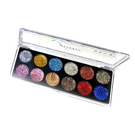 Paleta de Sombra Glitter Vivai Cor D 2172