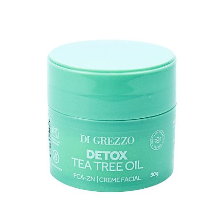 Creme Facial Detox Tea Tree Oil Di Grezzo
