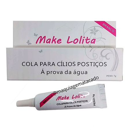 Cola Para Cílios Branca à Prova D'Água Make Lolita ML550