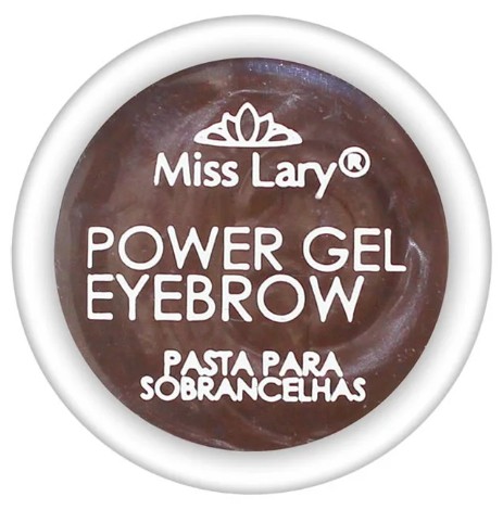 Pasta para Sobrancelhas Power Gel Eyebrow Miss Lary ML905 Média