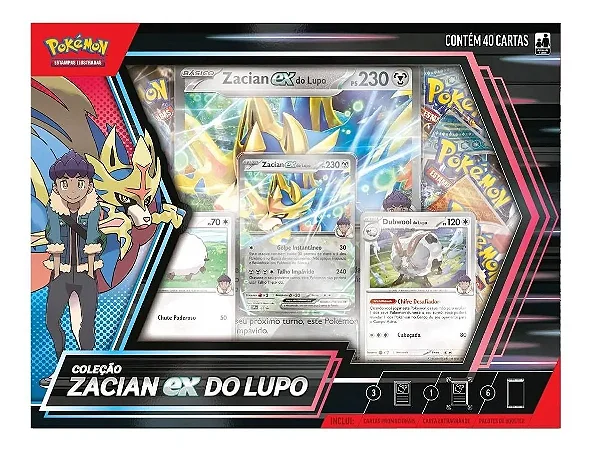 Box Coleção - Zacian do Lupo Ex