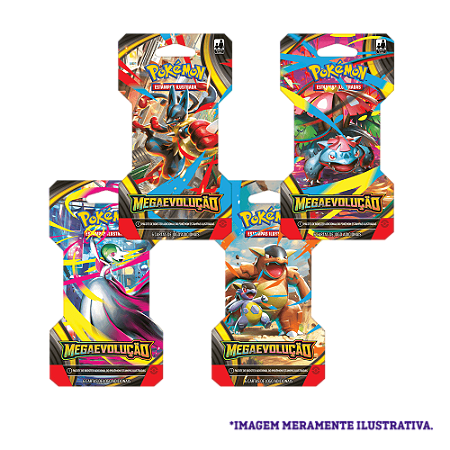 Kit com 24 Blister Unitário - Megaevolução 1