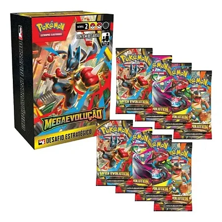 (PT-BR) Desafio Estratégico - Megaevolução 1 - Megaevolução (Kit Pré-Lançamento)