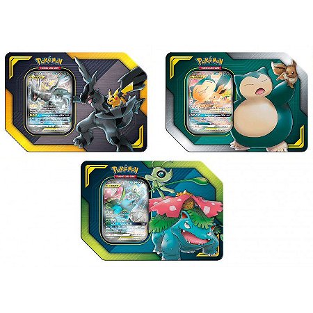 Conjunto De Latas Pokémon Aliados Gx Rgr Distribuidora