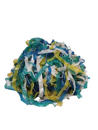 Enfeite de Rua Copa do Mundo pct c/ 50 mts Cores Sortidas